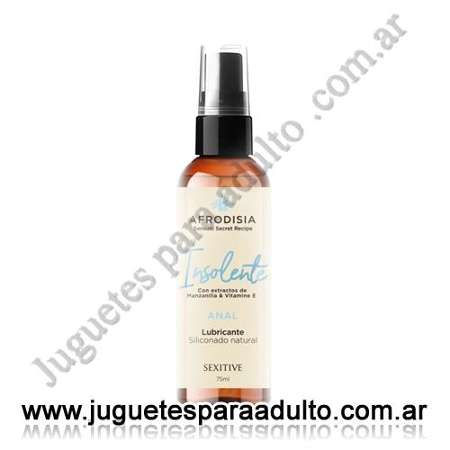 ACEITES Y LUBRICANTES, Lubricantes sexitive, Lubricante Siliconado Natural para sexo anal. 75ml Aceites y lubricantes, Lubricantes sexitive, Lubricante Siliconado Natural para sexo anal. 75ml